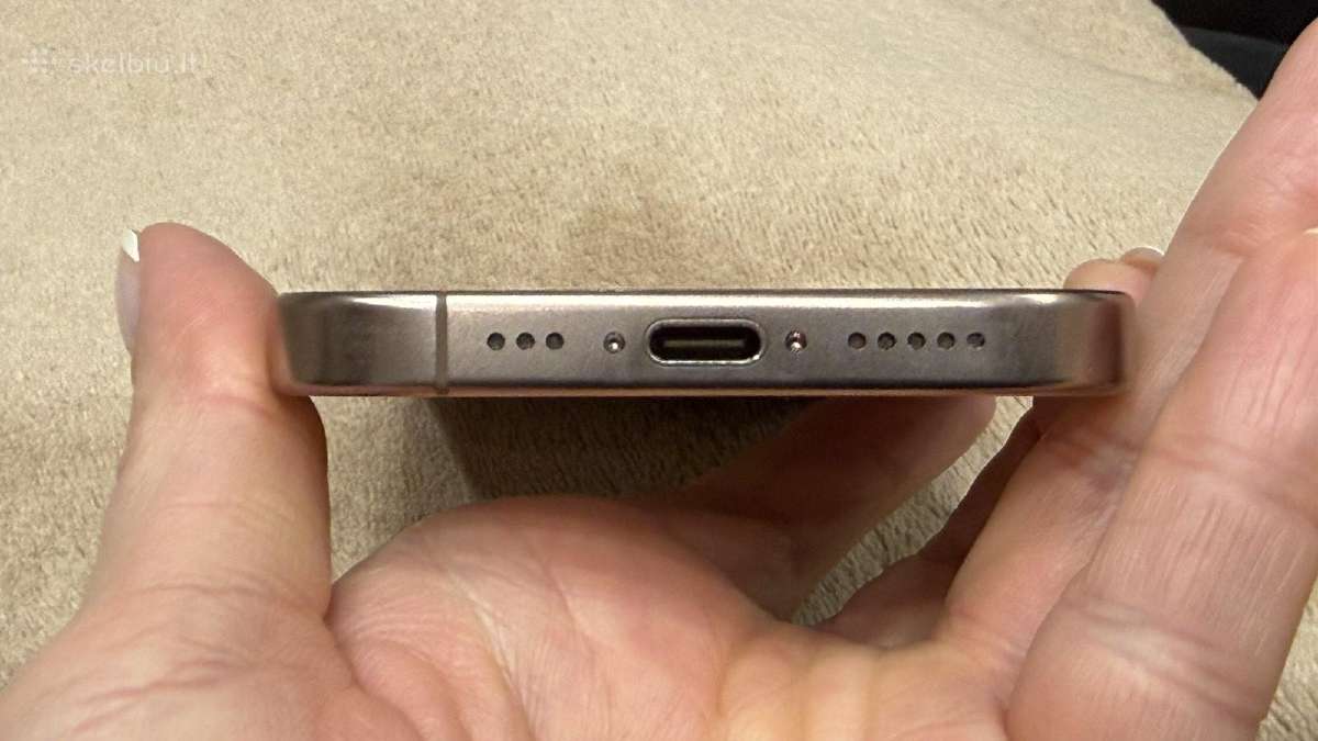 iPhone 16 Pro 128 GB 94% - nuotraukos Nr. 9