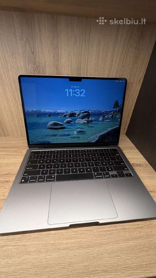 Apple MacBook Air 13" 2022, M2 Baterija 100% - nuotraukos Nr. 5