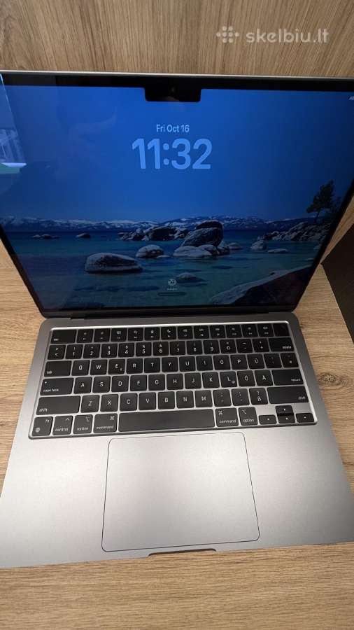 Apple MacBook Air 13" 2022, M2 Baterija 100% - nuotraukos Nr. 6