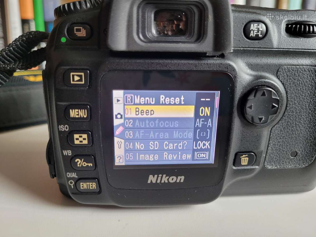 Parduodu Nikon D50 fotoaparatą - nuotraukos Nr. 10