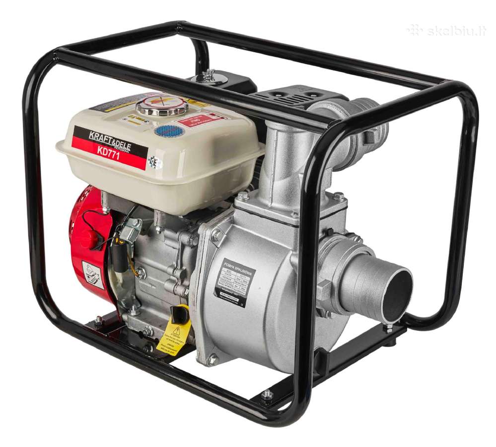 Benzininis vandens siurblys - motopompa 1000l/min - nuotraukos Nr. 7