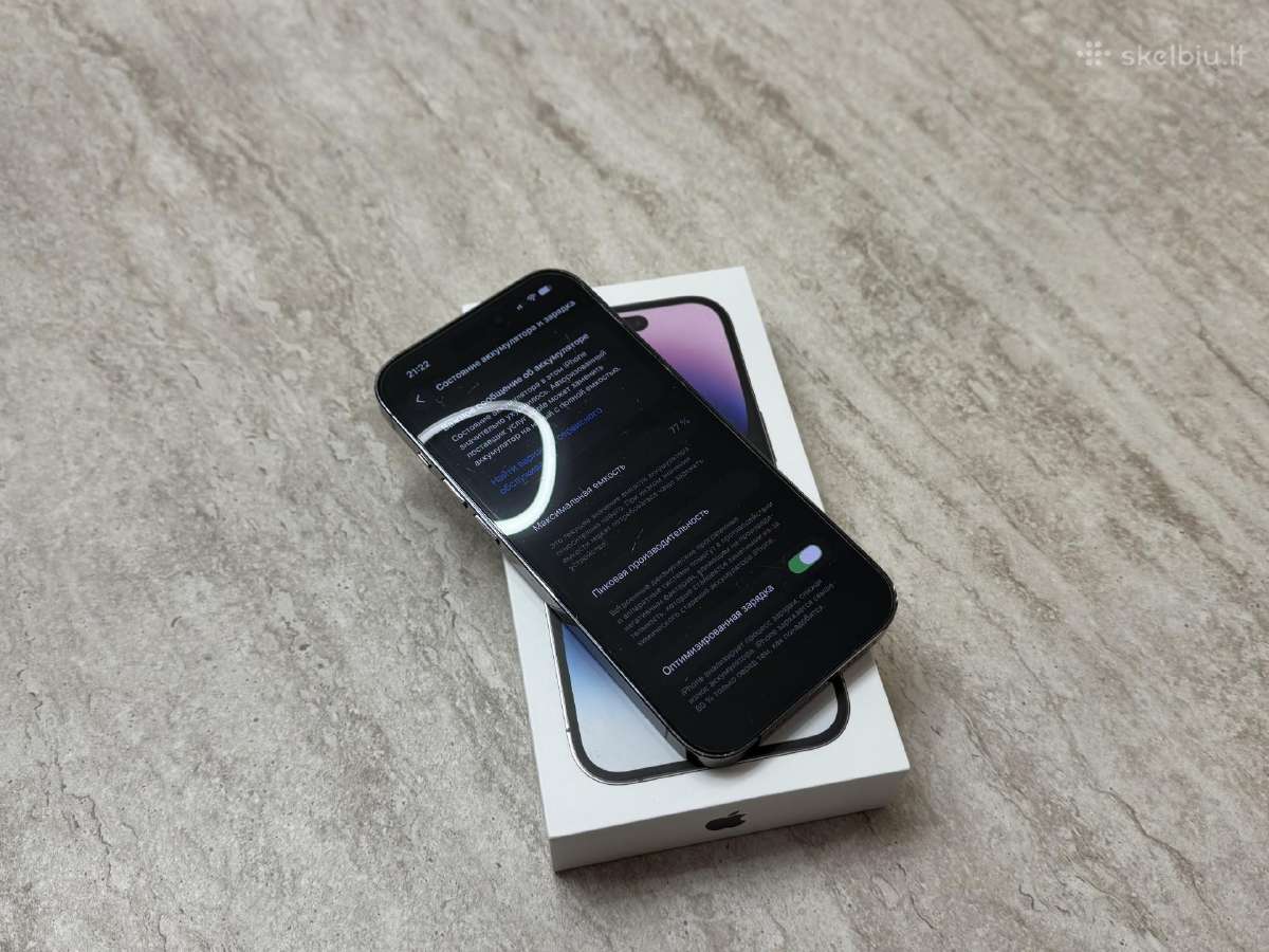 iPhone 14 Pro 128gb - nuotraukos Nr. 4
