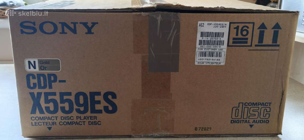 Sony Cdp-x559es - nuotraukos Nr. 4