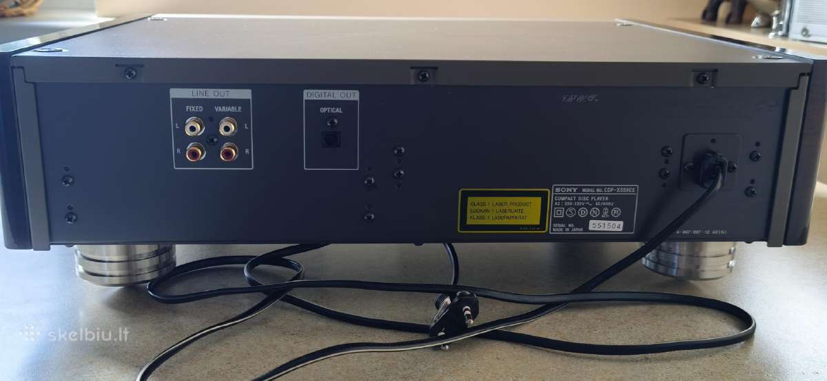 Sony Cdp-x559es - nuotraukos Nr. 10