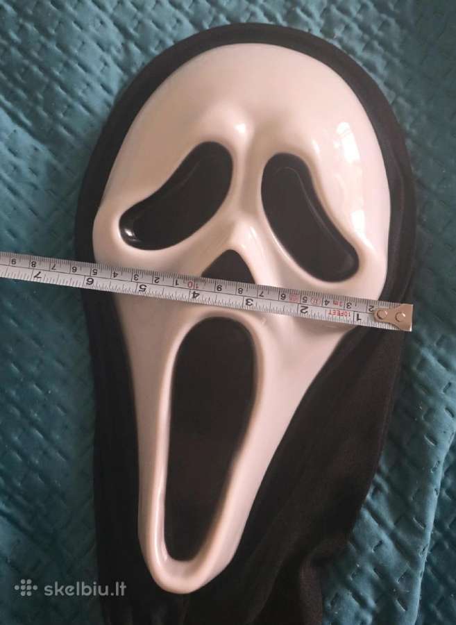 Helovino kaukė Klyksmas/scream - nuotraukos Nr. 3