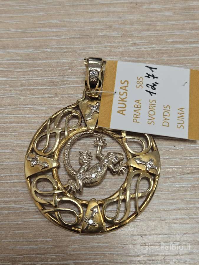 Auksiniai pakabukai - nuo 57 Eur. - nuotraukos Nr. 14