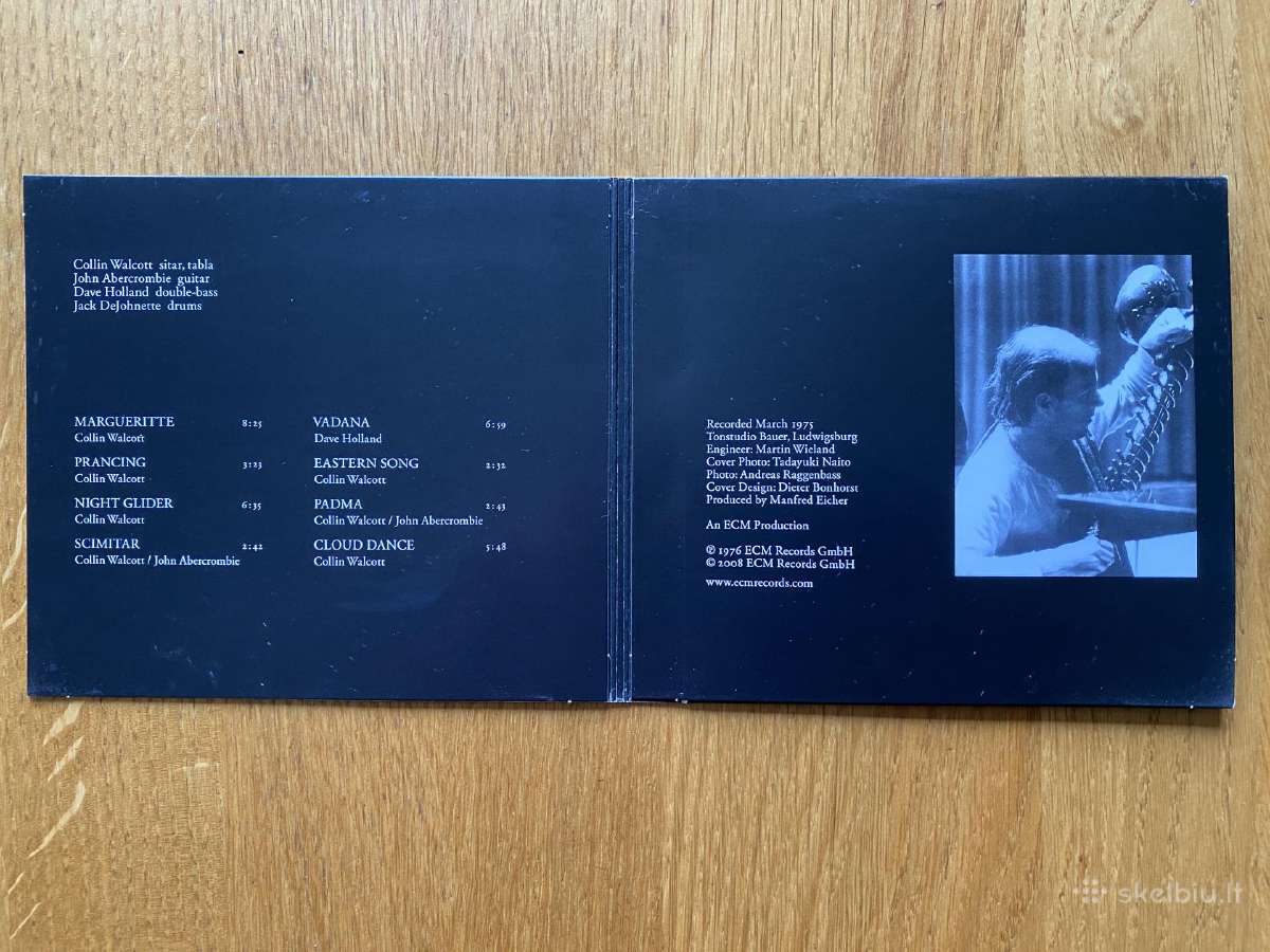 Originalus Collin Walcott – Cloud Dance CD - nuotraukos Nr. 3