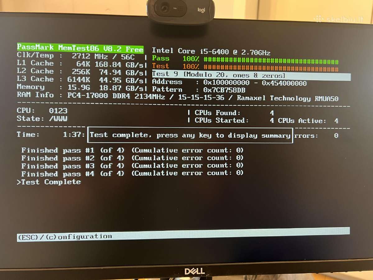 Lenovo S510 i5 /16 GB/1tb + Dell P2219h display - nuotraukos Nr. 5