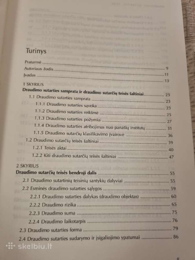 Draudimo sutarčių teisė - nuotraukos Nr. 3