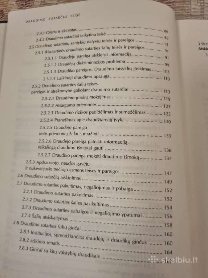 Draudimo sutarčių teisė - nuotraukos Nr. 4
