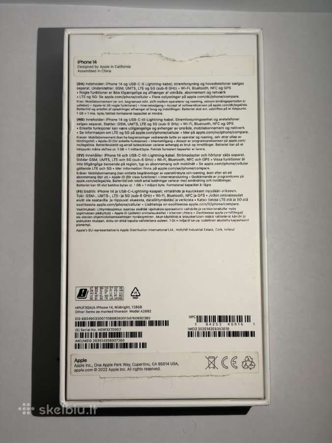 iPhone 14 - nuotraukos Nr. 6