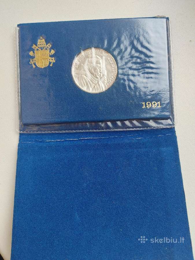 Vatikanas - Popiežius J. Paulius II - 1991 500lirų - nuotraukos Nr. 2