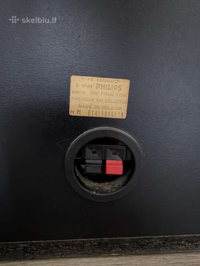 Legendinės kolonėlės Philips 9434 Drc - nuotraukos Nr. 3