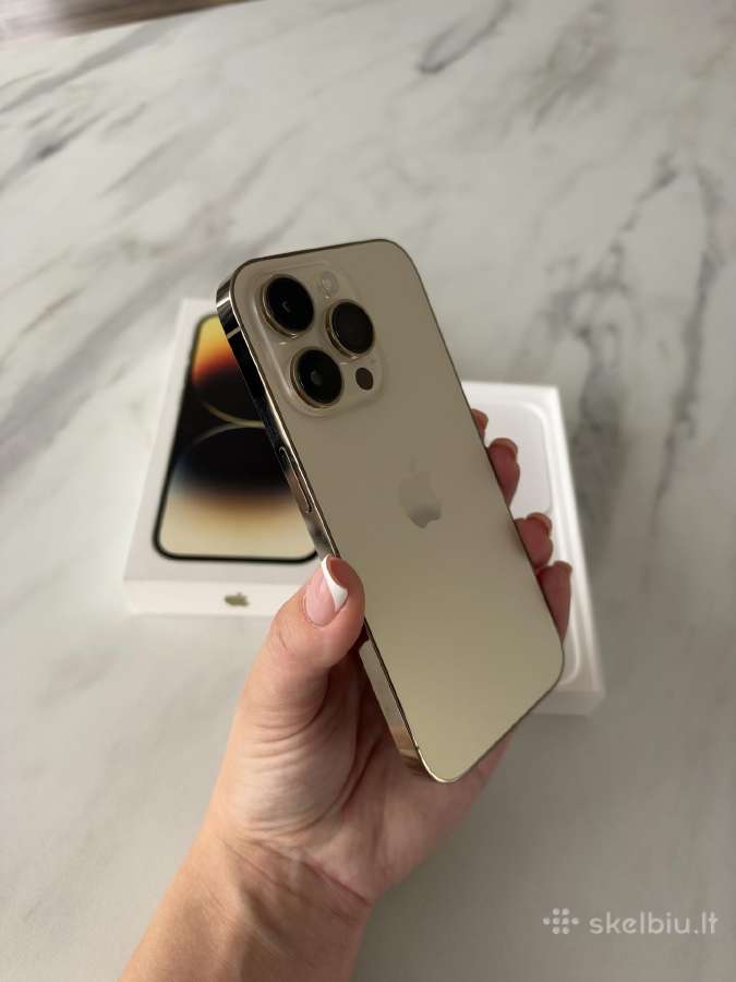 iPhone 14 Pro Gold 256gb - nuotraukos Nr. 4