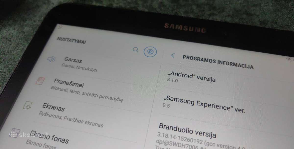 Samsung galaxy Tab A6 T580 32gb - nuotraukos Nr. 4