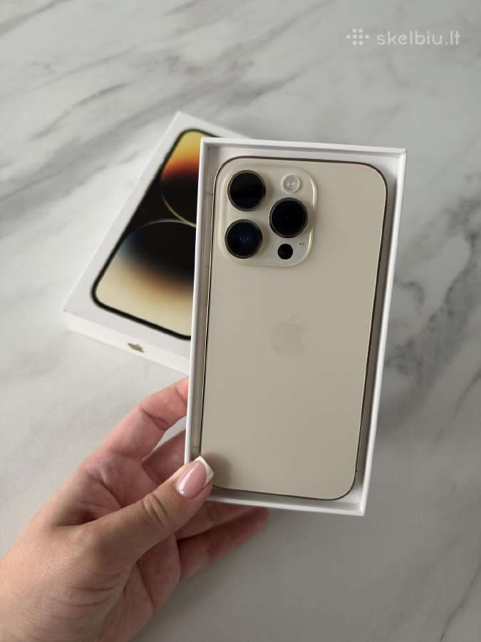 iPhone 14 Pro Gold 256gb - nuotraukos Nr. 5