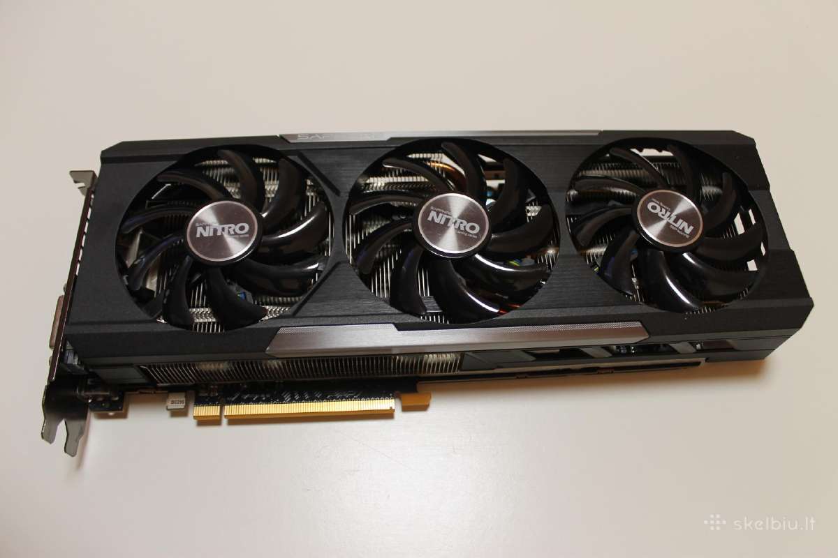 Sapphire Nitro R9 390 with Back Plate 8 GB - nuotraukos Nr. 3