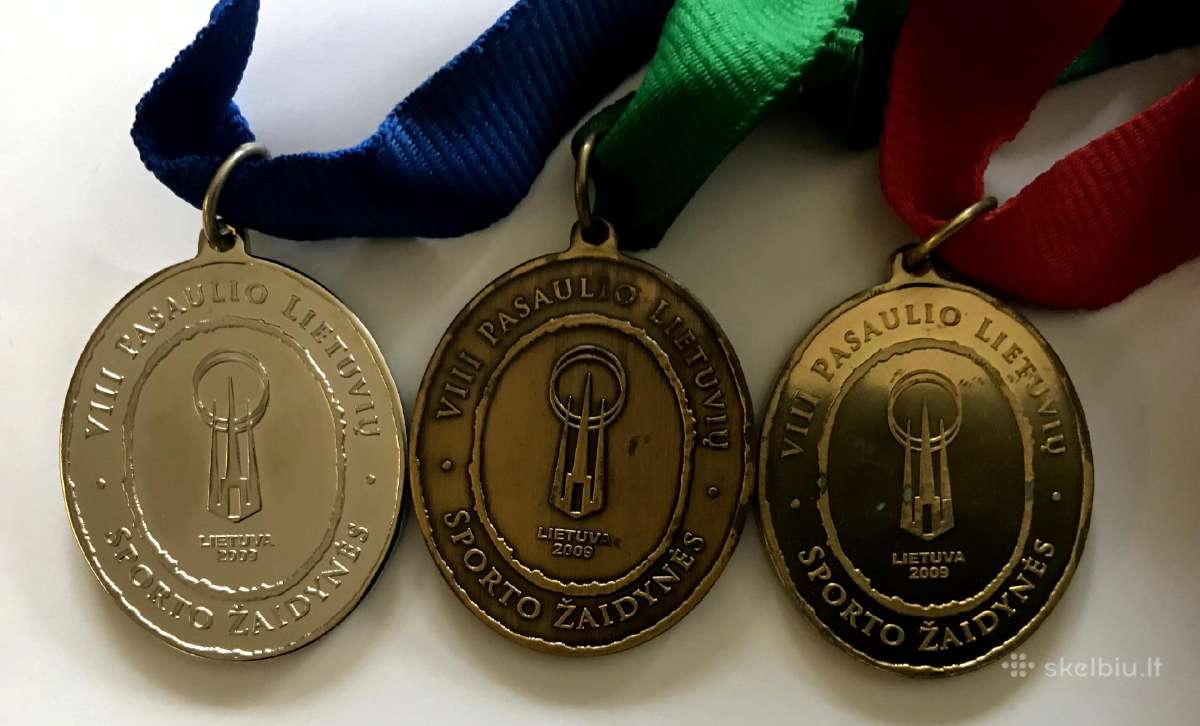 3 medaliai Sporto žaidynės 2009 - nuotraukos Nr. 2