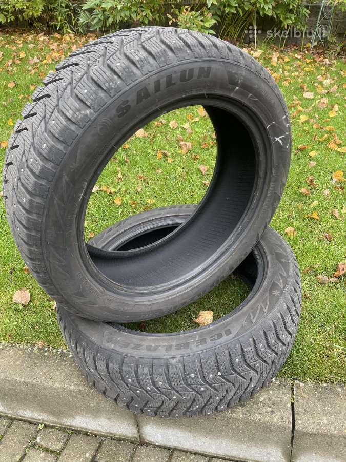 Parduodu žiemine dygliuotas padangas 215/55r18 - nuotraukos Nr. 2
