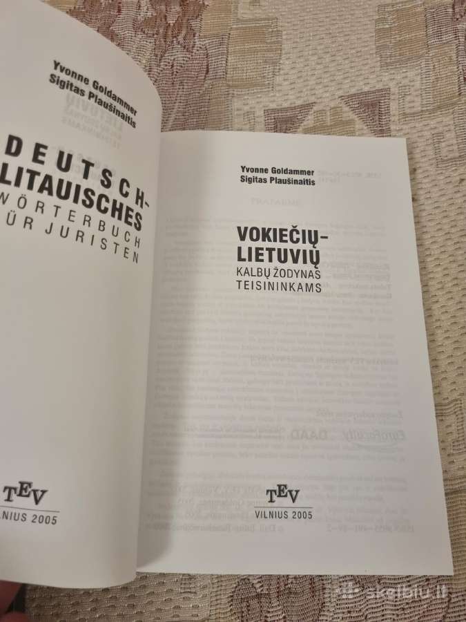 Vokiečių-lietuvių-vokiečių kalbų žodynai - nuotraukos Nr. 6
