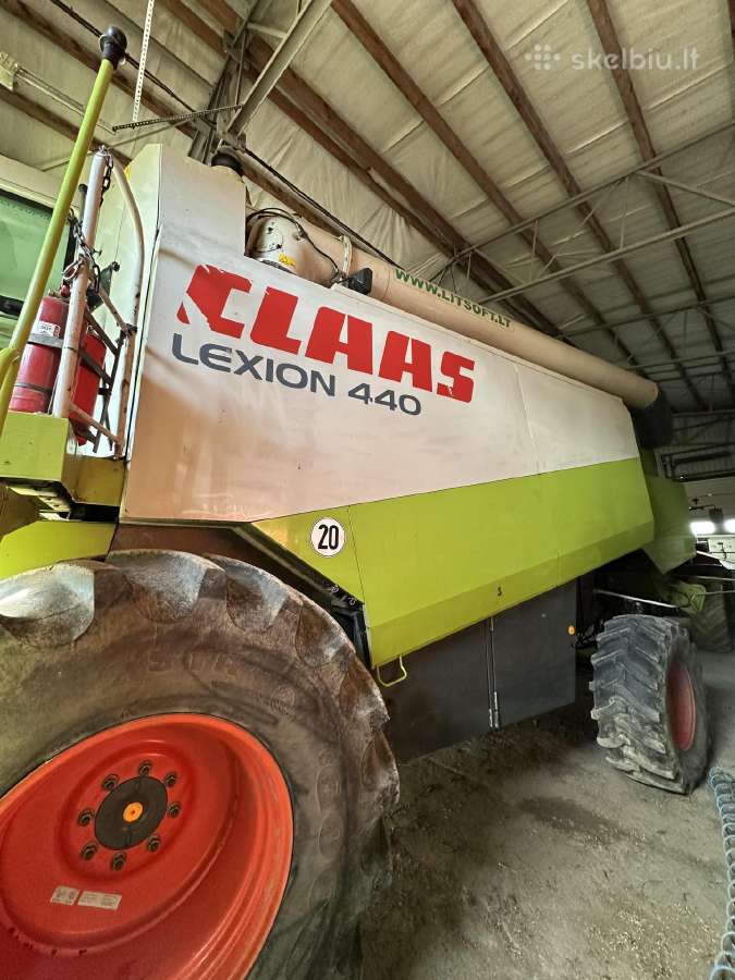 Kombainas Claas Lexion 440 - nuotraukos Nr. 4