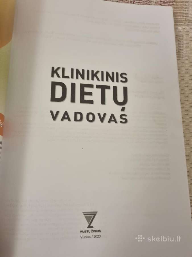 Klinikinis dietų vadovas - nuotraukos Nr. 2
