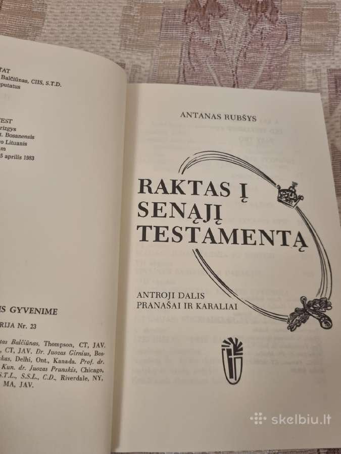 Raktas į Senąjį Testamentą - nuotraukos Nr. 2