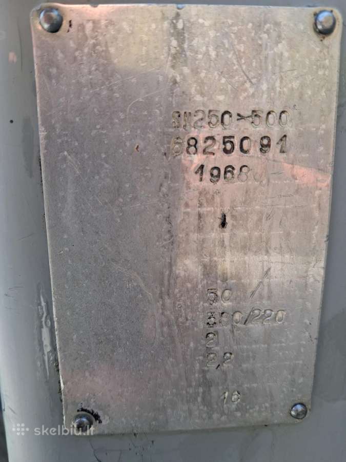 Metalo tekinimo sataklės Sn250x500 - nuotraukos Nr. 3