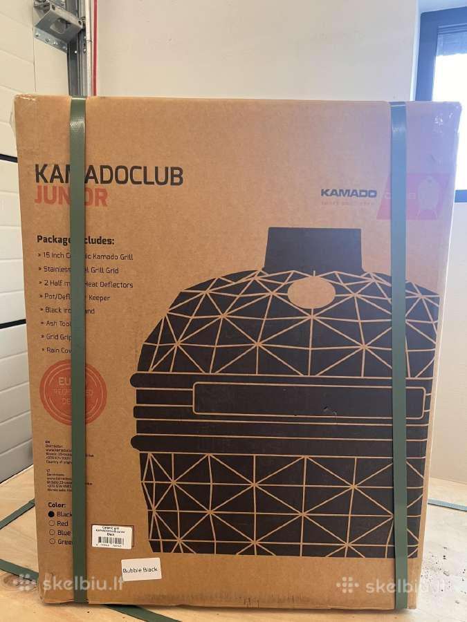 Kamado club Junior juoda kepsninė - nuotraukos Nr. 2