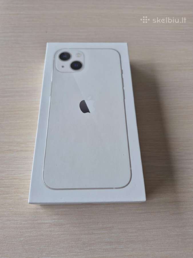 iPhone 13 128gb baltas - nuotraukos Nr. 6
