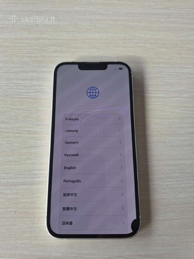 iPhone 13 128gb baltas - nuotraukos Nr. 4