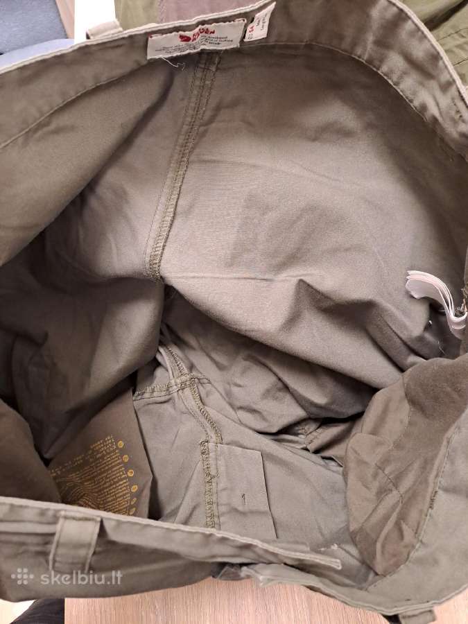 Fjallraven vidda pro XL kelnes su defektu medziokl - nuotraukos Nr. 10