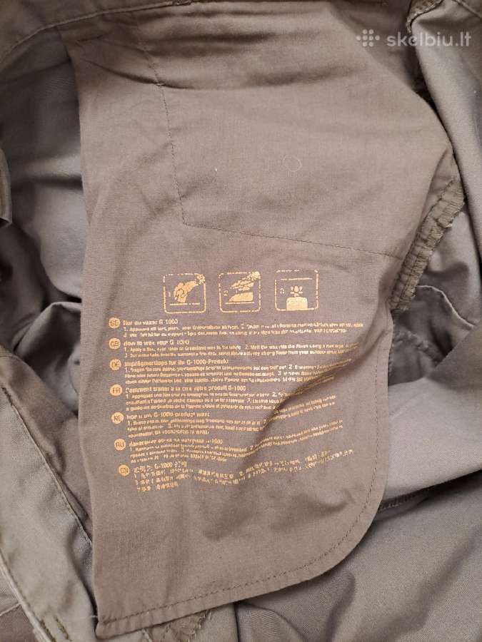 Fjallraven vidda pro XL kelnes su defektu medziokl - nuotraukos Nr. 11