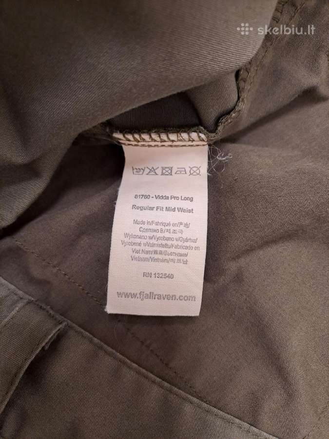 Fjallraven vidda pro XL kelnes su defektu medziokl - nuotraukos Nr. 12
