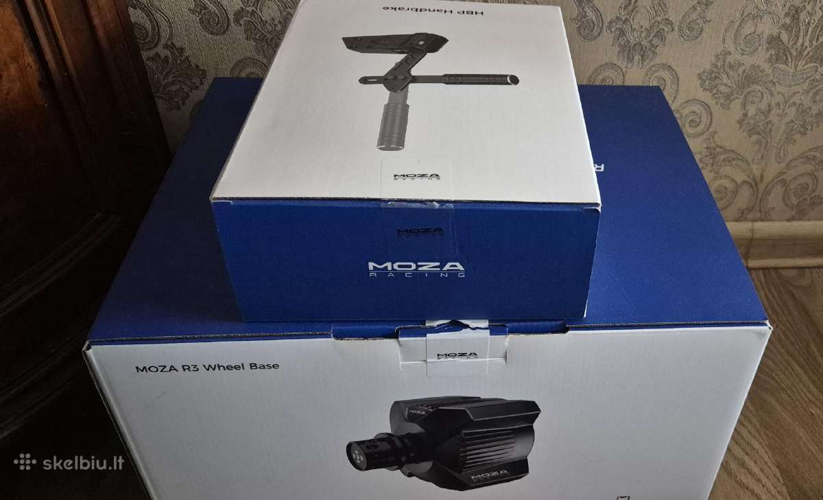 Playseat+moza r3+moza hbp - nuotraukos Nr. 7