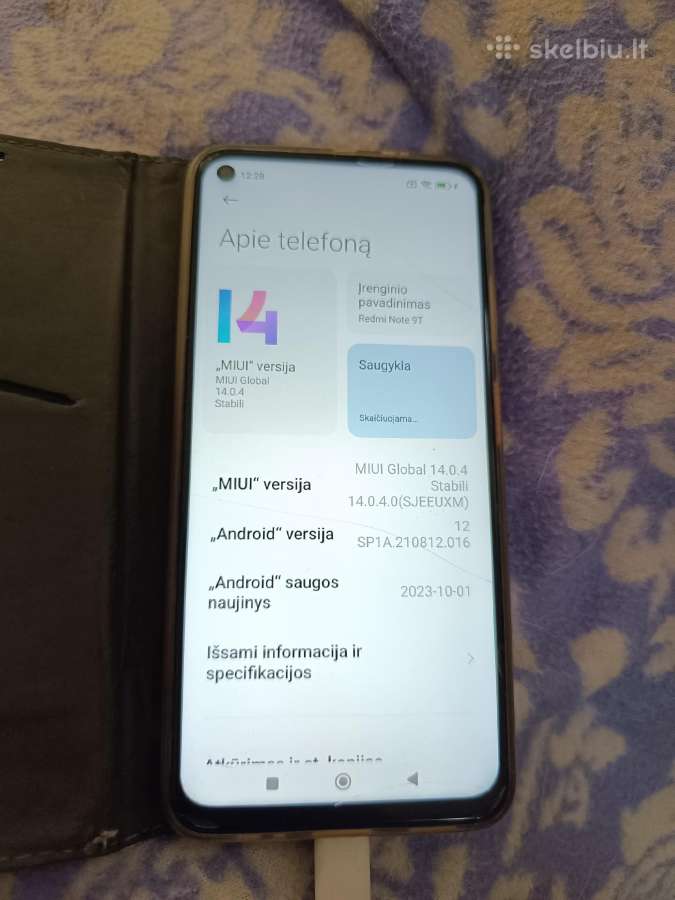 Parduodu Redmi note 9t 128 GB ir Samsung s6 - nuotraukos Nr. 2