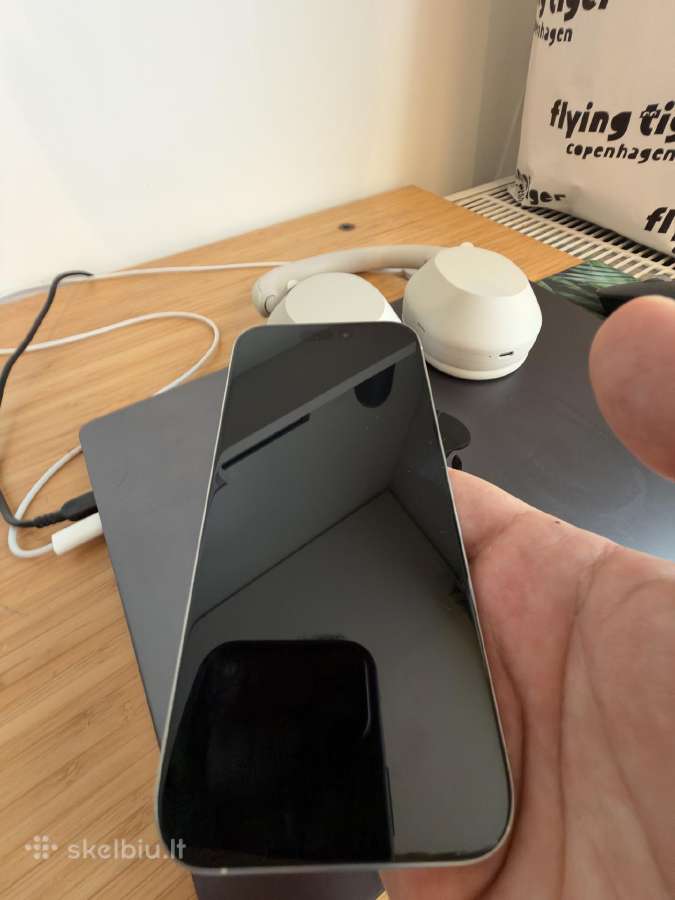 iPhone 15 pro (256 GB, white) - nuotraukos Nr. 3