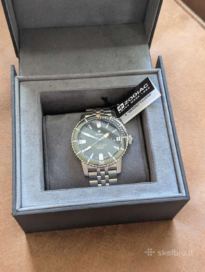 Zodiac Super Sea Wolf Automatic (Zo9296) laikrodis - nuotraukos Nr. 2