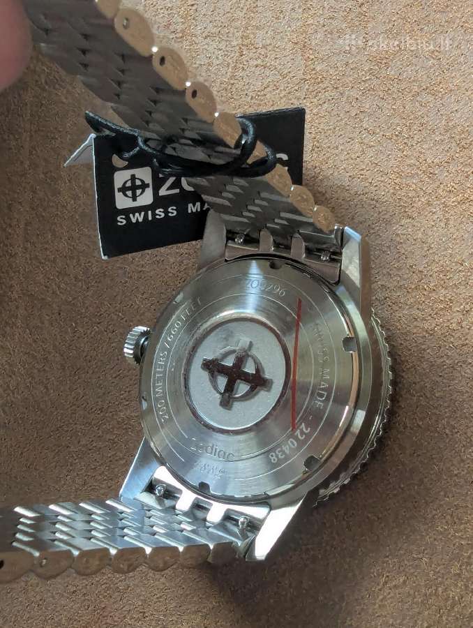 Zodiac Super Sea Wolf Automatic (Zo9296) laikrodis - nuotraukos Nr. 3