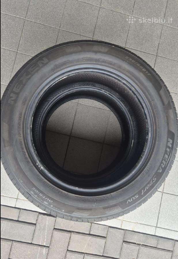 Dvi geros vasarinės 235/55 R17 Nexen - nuotraukos Nr. 4