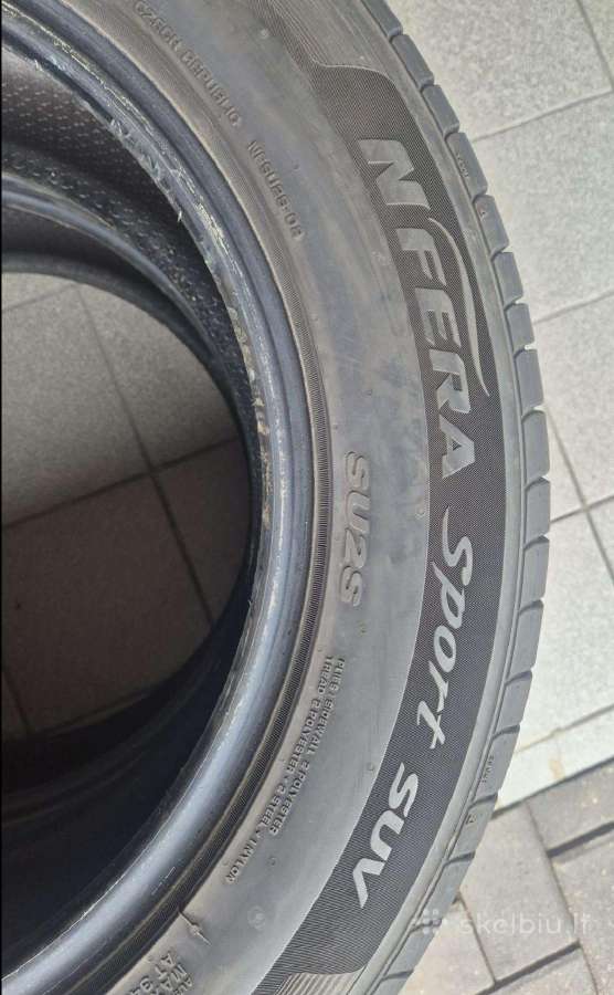Dvi geros vasarinės 235/55 R17 Nexen - nuotraukos Nr. 5