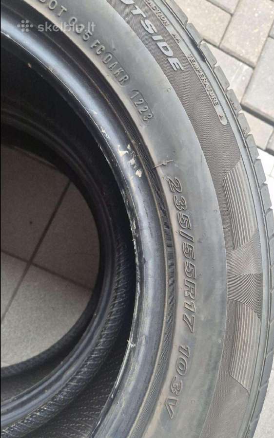 Dvi geros vasarinės 235/55 R17 Nexen - nuotraukos Nr. 6