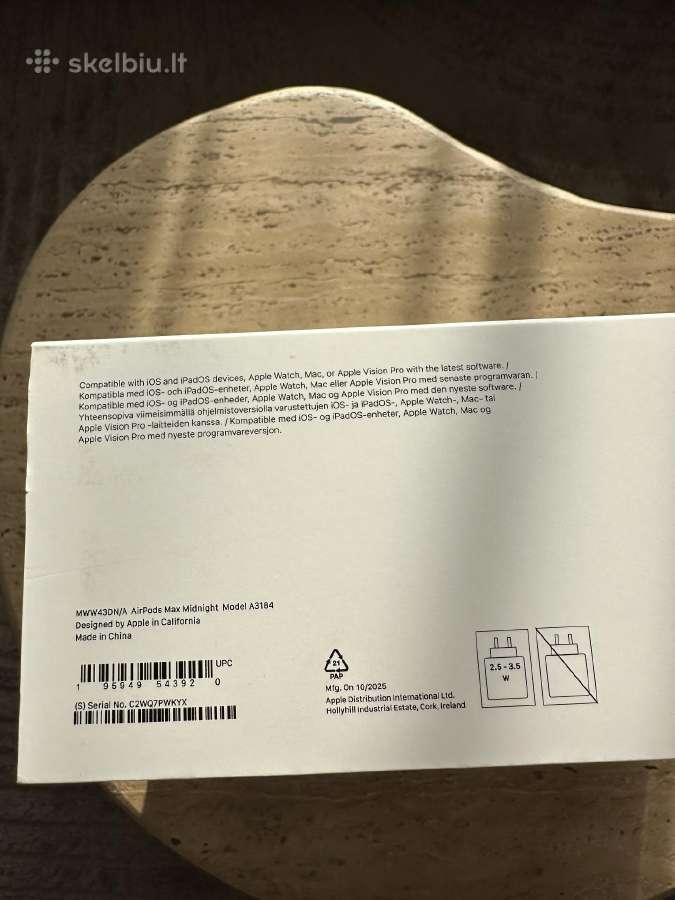 Apple Airpods Max Usb-c Midnight - nuotraukos Nr. 5