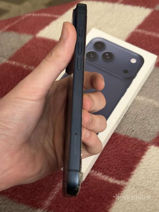 Apple iPhone 17 Pro Max 256gb Deep Blue - nuotraukos Nr. 3
