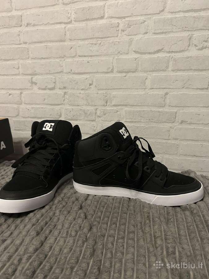 Nauji Dc Shoes Pure High-top WC Black - nuotraukos Nr. 5