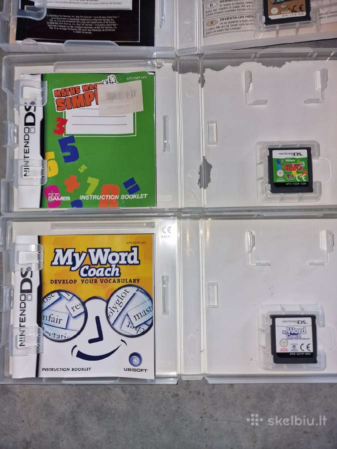 Nintendo DS Lite, ryškiai žalia, su 14 žaidimų - nuotraukos Nr. 9