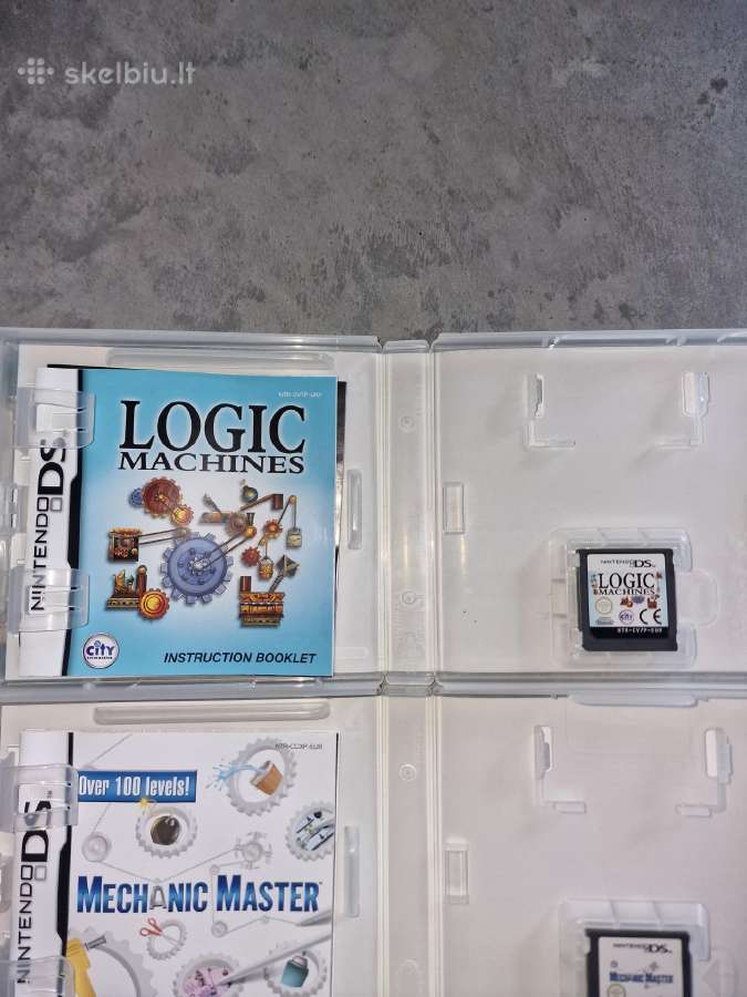 Nintendo DS Lite, ryškiai žalia, su 14 žaidimų - nuotraukos Nr. 12