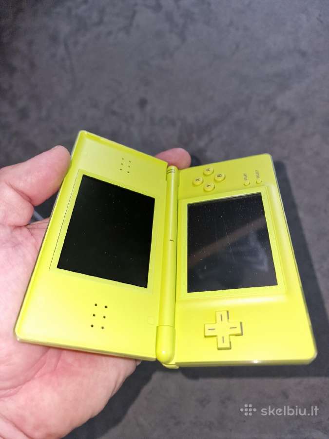 Nintendo DS Lite, ryškiai žalia, su 14 žaidimų - nuotraukos Nr. 25