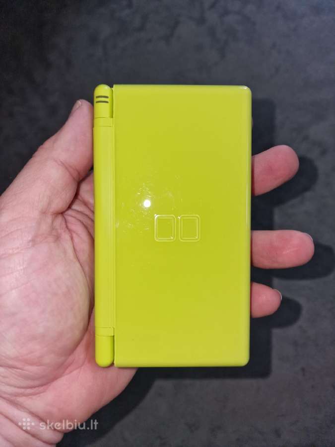 Nintendo DS Lite, ryškiai žalia, su 14 žaidimų - nuotraukos Nr. 26