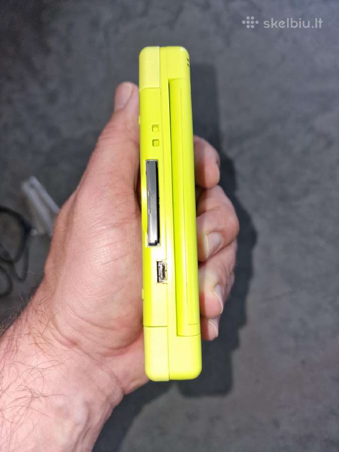 Nintendo DS Lite, ryškiai žalia, su 14 žaidimų - nuotraukos Nr. 28